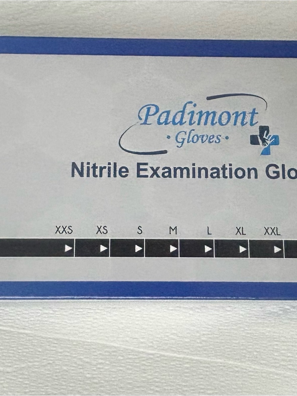 Nitrile Examination Gloves - Blue Medium